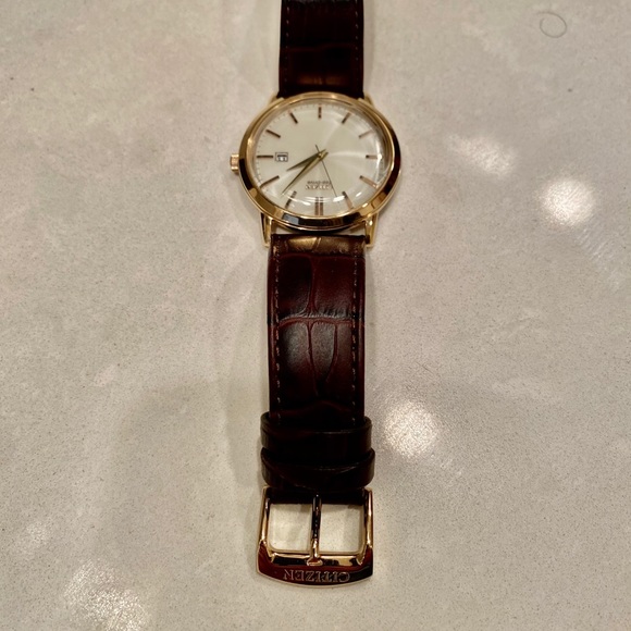 Citizen Eco-Drive Ivory Dial Men's Watch - Picture 7 of 10